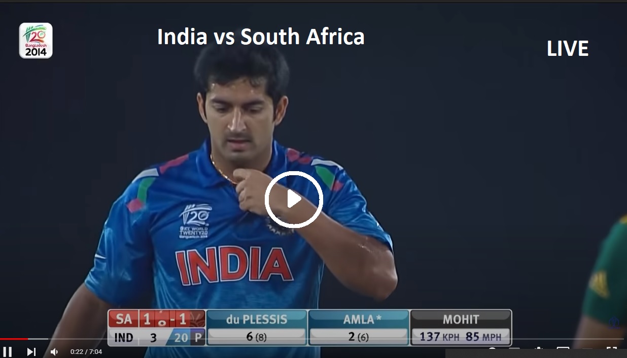 India vs South Africa - IND vs SA Live T20 Match Today - GTV Live - PTV Sports Live