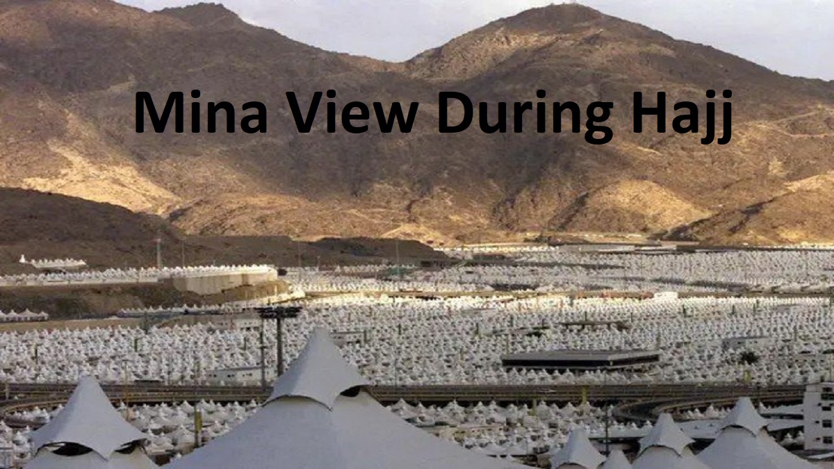 Mina Picture During Hajj 2022 1443 AH