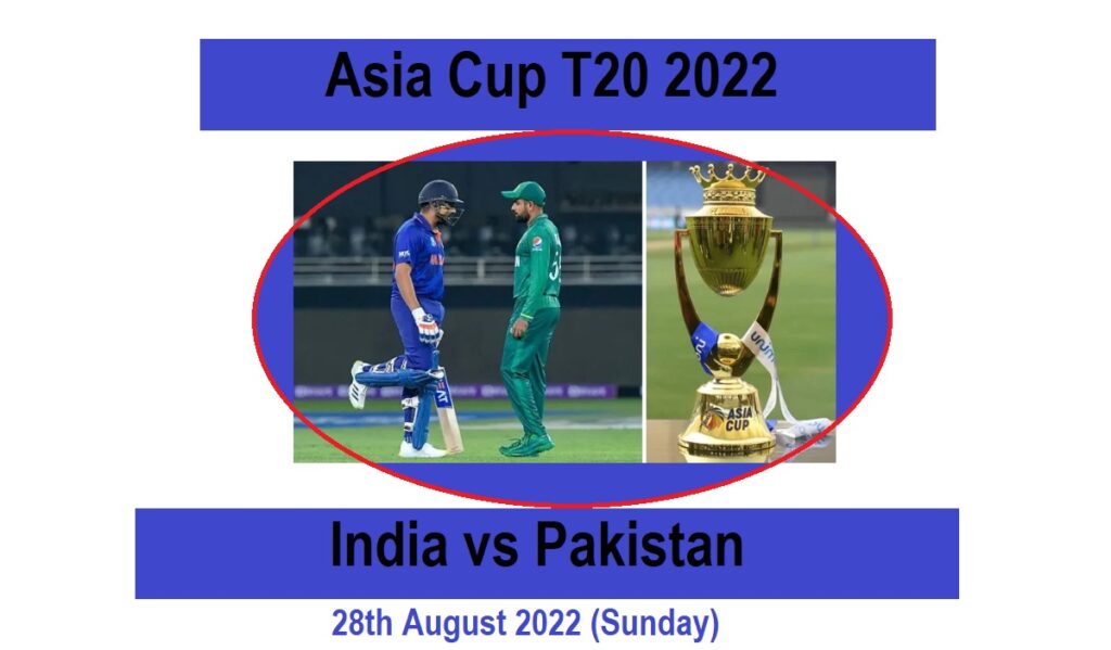 India vs Pakistan T20 Asia Cup Match Live PTV Sports DD Sports Live