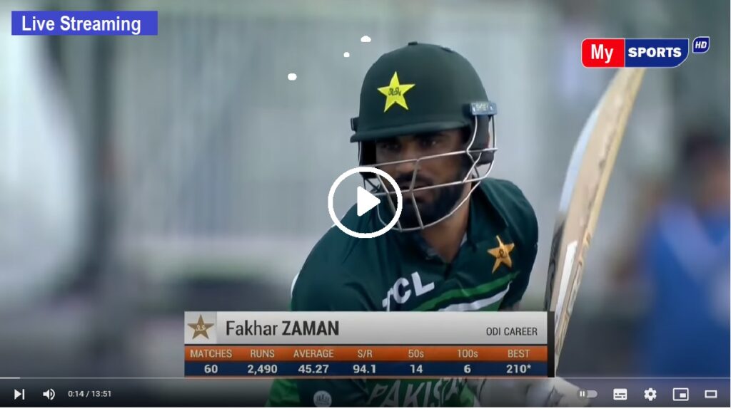 PAKISTAN v NET Online - Live ODI Cricket - PAK vs NED - Netherlands vs ...
