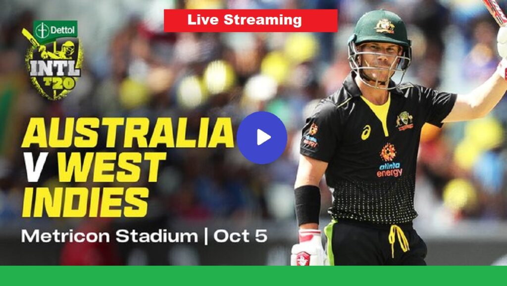 Australian Squad vs West Indies for T20 Series 2022 4 AUS vs WI 1st T20i at Metricon Stadium 5th Oct