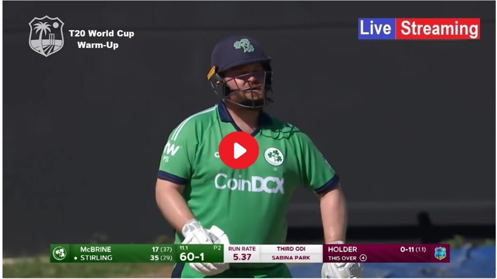 SL vs IRE T20 WC Warmup Match Live Streaming