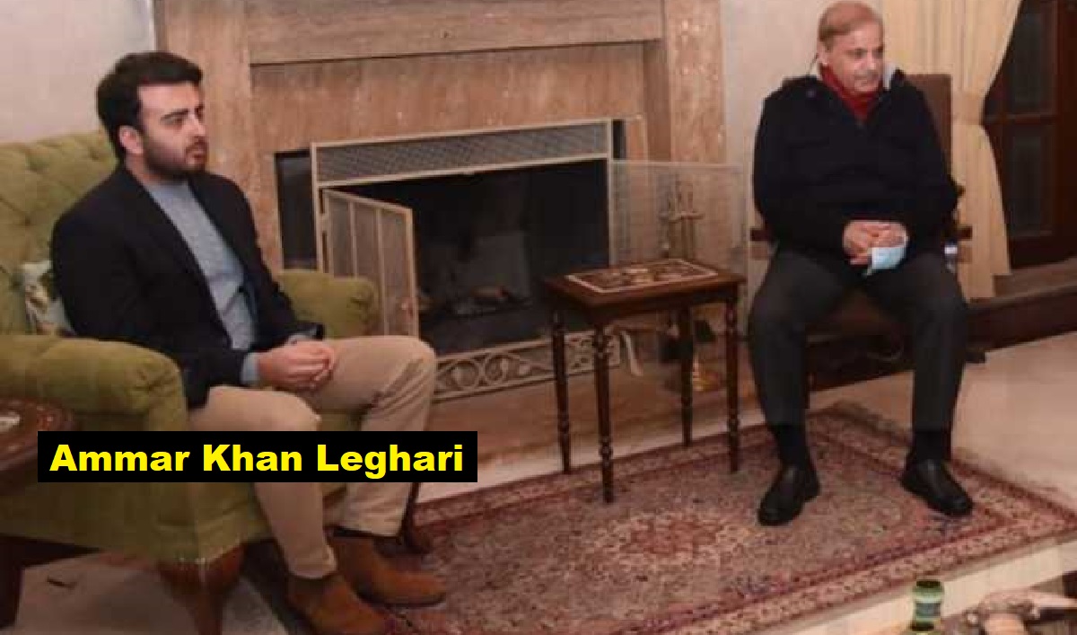 Ammar Khan Leghari - PMLN Canddiate NA 193 Jampur Rajanpur with PM Shehbaz Sharif