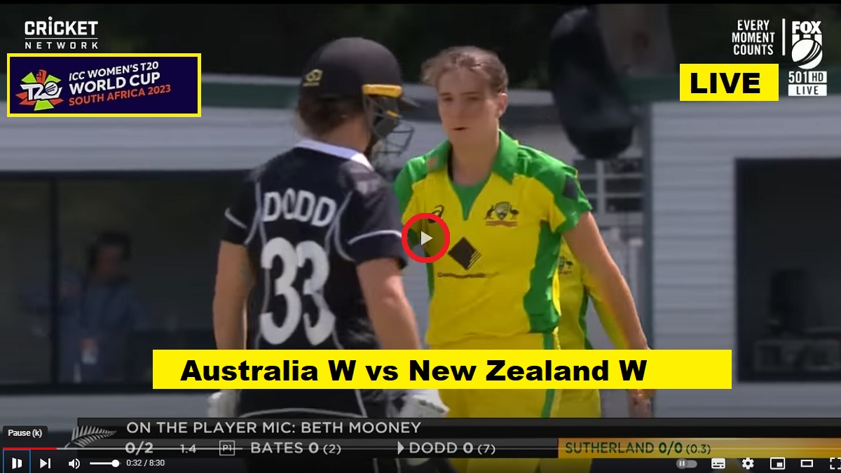 Live T20 Cricket - Australia W vs New Zealand W (AUS w vs NZ w) - ICC World Cup Women 2023 - PTV Sports HD - H2H, Playing XI 1 AUS W vs NZ W Live ICC T20 Women World Cup 2023