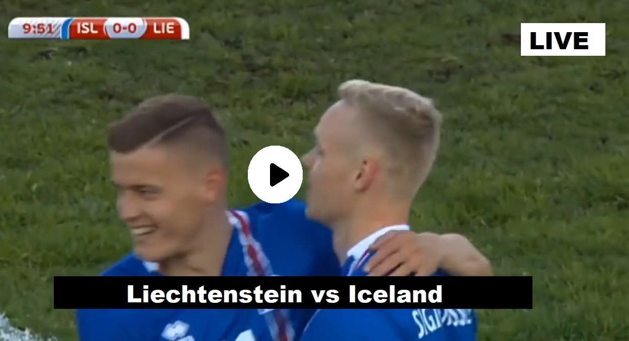 Liechtenstein vs Iceland (LIE vs ICE) - UEFA Euro Qualification 2023 - Watch PTV Sports HD TV Live