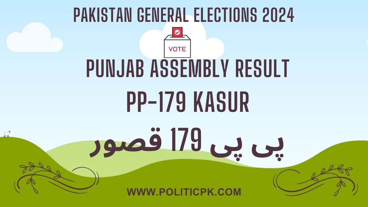 Result PP 179 Kasur