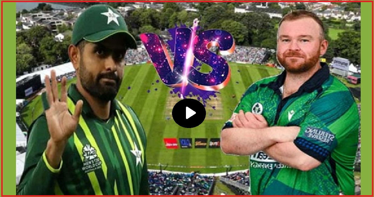 Pak vs IRE T20 Live Today PTV Sports