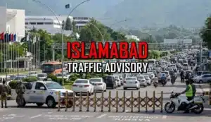 Islamabad traffic plan issued ahead of US-Iran talks, Red Zone completely sealed